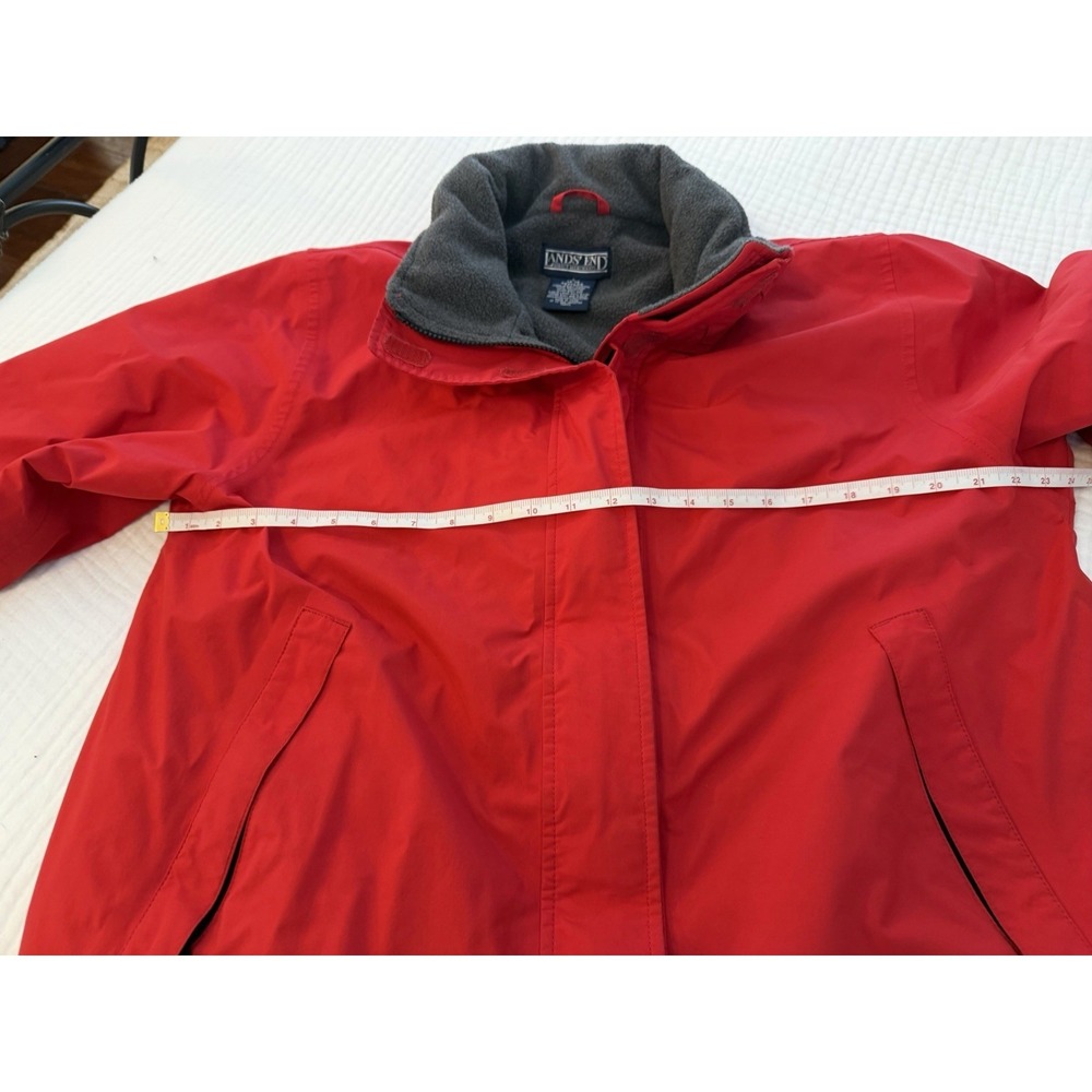 Lands' End Squall Gore-Tex Insulated Jacket Red Women's 14–16 - Picture 4 of 8